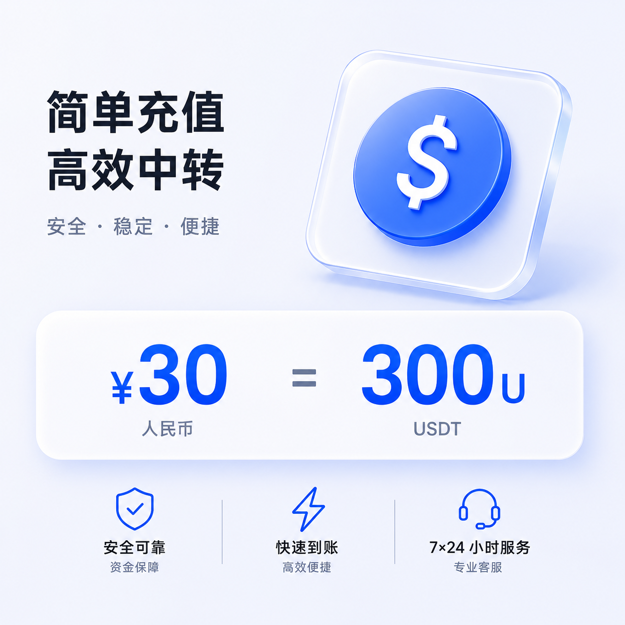 300U